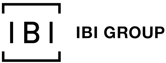 IBI Group logo displayed, illustrating a partnership with Ahmed Group.