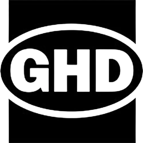 GHD logo featured in Ahmed Group's Shariah-compliant real estate partnership page.